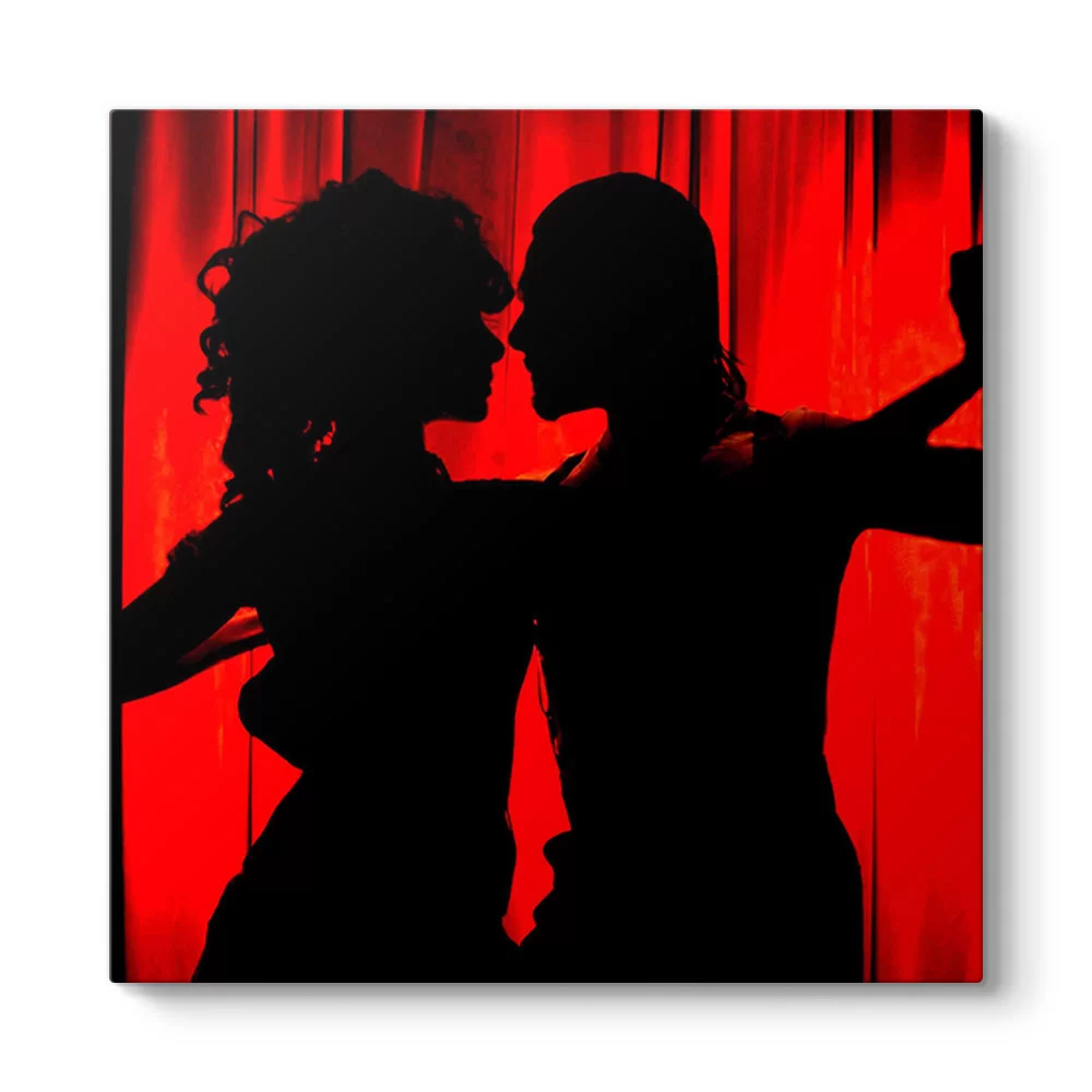 Kırmızı Siyah Tango Tablosu - Model 3
